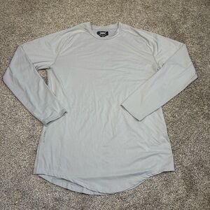 ASRV Train-Lite Shirt Mens Large Gray Long Sleeve DSG-0149